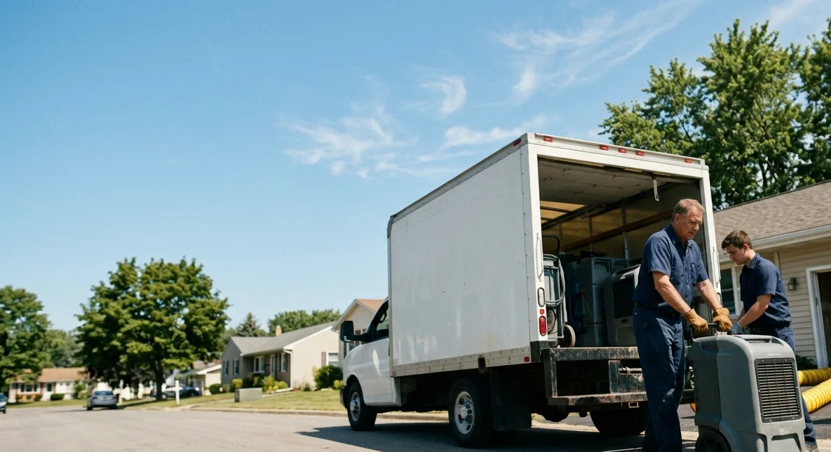 Water Damage Cleanup in Mineral Point, WI near me